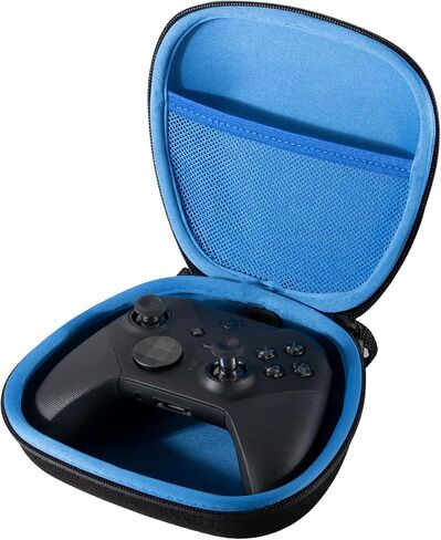 PlayRealm Travel Case Rechargeable by Cable Compatible with PS5,PS4,Xbox Series/One, Switch Pro Controller (Blue) in Saudi Arabia