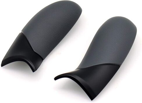 PartEGG New Replacement Custom Rubberized Rear Grips Right Left Side Rails Handles Grips Back Panels for Xbox One Elite Wireless Controller (Black) in Saudi Arabia