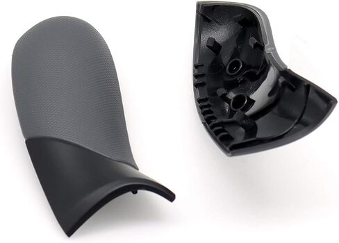 PartEGG New Replacement Custom Rubberized Rear Grips Right Left Side Rails Handles Grips Back Panels for Xbox One Elite Wireless Controller (Black) in Saudi Arabia
