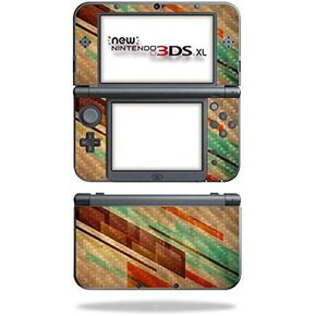 غلاف MightySkins من ألياف الكربون لجهاز Nintendo New 3DS XL (2015) - رخام حديث | لمسة نهائية واقية ومتينة من ألياف الكربون | سهل التطبيق والإزالة وتغيير الأنماط | صنع في الولايات المتحدة الأمريكية in Kuwait