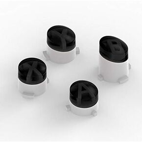 ABXY Bullet Buttons Mod Kit Levers Joystick for Xbox One S Slim Elite Controller (Clear)