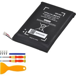 بطارية Uwayor HDH-003 متوافقة مع وحدة تحكم ألعاب Switch Lite، بطارية Switch Lite قابلة لإعادة الشحن بقدرة 3570 مللي أمبير في الساعة مع أدوات in Kuwait