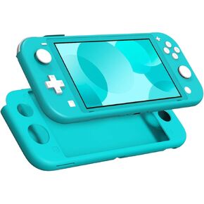 MoKo Protective Case for Switch Lite, Silicone case Protective Rubber Cover Case, Shock-Absorption Anti-Scratch Non-Slip Case Compatible with Switch Lite Console - Blue
