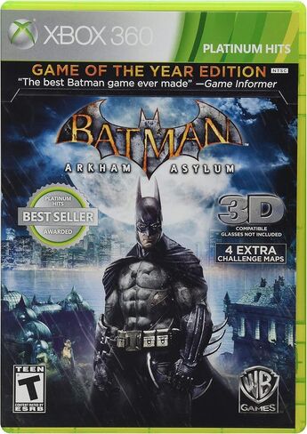 Batman: Arkham Asylum - GOTY - أجهزة إكس بوكس ​​360 (متجددة) in Saudi Arabia
