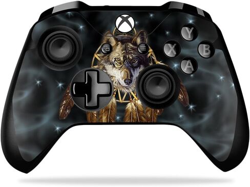 غلاف MightySkins متوافق مع وحدة تحكم Microsoft Xbox One X - Wolf Dreams | غطاء ملتف واقٍ ومتين وفريد ​​من نوعه من الفينيل | سهل التطبيق والإزالة وتغيير الأنماط | صنع في الولايات المتحدة الأمريكية in Kuwait