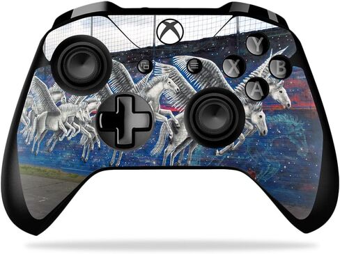 غلاف MightySkins متوافق مع وحدة تحكم Microsoft Xbox One X - Wolf Dreams | غطاء ملتف واقٍ ومتين وفريد ​​من نوعه من الفينيل | سهل التطبيق والإزالة وتغيير الأنماط | صنع في الولايات المتحدة الأمريكية in Kuwait