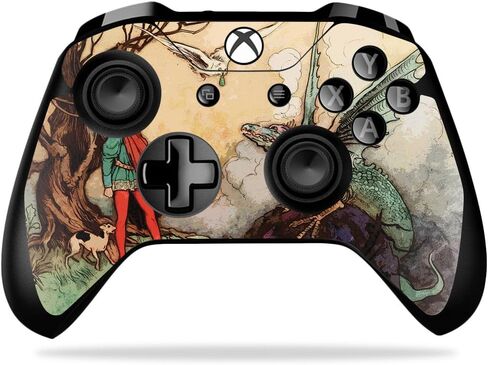 غلاف MightySkins متوافق مع وحدة تحكم Microsoft Xbox One X - Wolf Dreams | غطاء ملتف واقٍ ومتين وفريد ​​من نوعه من الفينيل | سهل التطبيق والإزالة وتغيير الأنماط | صنع في الولايات المتحدة الأمريكية in Kuwait
