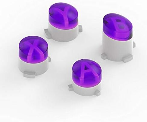 ABXY Bullet Buttons Mod Kit Levers Joystick لجهاز تحكم Xbox One S Slim Elite (رمادي شفاف) in Kuwait