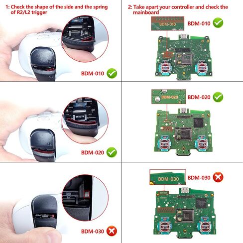 eXtremeRate Colar Soft Touch Replacement Touchpad Cover Compatible with ps5 Controller BDM-010 & BDM-020, Custom Part Touch Pad with Tool Compatible with ps5 Controller - Controller NOT Included in Kuwait