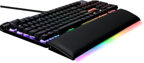ASUS ROG Strix Flare II Animate 100% RGB Gaming Keyboard - Hot-swappable, ROG NX Brown Tactile Switches, Customizable LED Display, PBT Keycaps, Acoustic Dampening Foam, Media Controls, Wrist Rest in Saudi Arabia