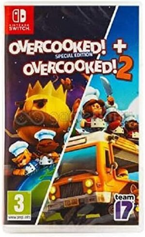 Overcooked! + Overcooked! 2 (PS4) in Kuwait