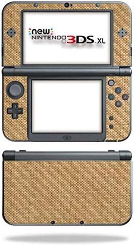 غلاف MightySkins من ألياف الكربون لجهاز Nintendo New 3DS XL (2015) - خشب قوس قزح | لمسة نهائية واقية ومتينة من ألياف الكربون | سهل التطبيق والإزالة وتغيير الأنماط | صنع في الولايات المتحدة الأمريكية in Kuwait