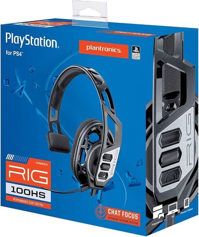 Rig 100Hs Gaming Headset for PlayStation4 - PlayStation 4 - Black(Renewed) in Saudi Arabia