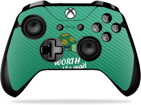 غلاف MightySkins من ألياف الكربون لوحدة تحكم Microsoft Xbox One X - أصدقاء المحيط | لمسة نهائية واقية ومتينة من ألياف الكربون | سهل التطبيق والإزالة وتغيير الأنماط | صنع في الولايات المتحدة الأمريكية in Kuwait
