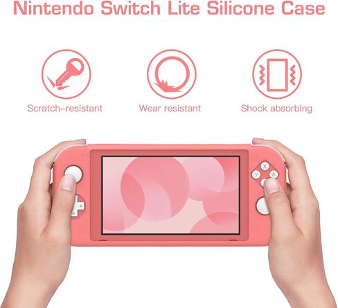 MoKo Protective Case Compatible with Nintendo Switch Lite, Turquoise in Kuwait