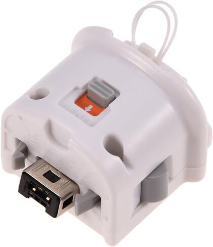 Motion Plus Adapter for Wii, Motion Plus Sensor Adapter for Wii Remote Controller Soft Silicon Case Cover Black White Black in Kuwait