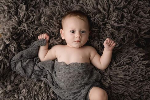 دعائم التصوير الفوتوغرافي للأطفال حديثي الولادة مع لفافة أطفال - لف ممتد طويل مع قبعة كروشيه صغيرة ودبدوب محبوك - مجموعة كاملة من 3 قطع لقماط الرضع للأولاد والبنات in Kuwait