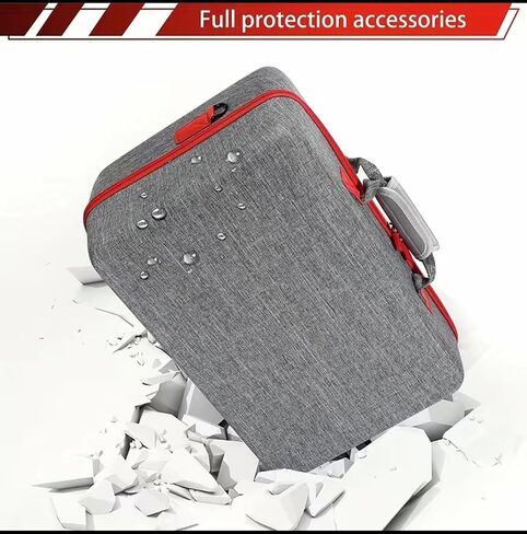 Carrying Case Compatible with PS5, [Upgraded] Hard Shell Carry Case Travel Bag, Shockproof and Waterproof Organizer Protective Case for Playstation 5 Console,Dual Controller and Accessories in Saudi Arabia