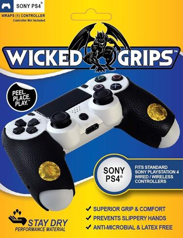 Wicked-Grips High Performance Controller Grips for PlayStation 4 - Thumb Grips Combo) in Saudi Arabia