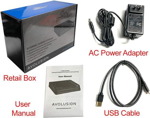 Avolusion HDDGear Pro X 6TB USB 3.0 External Gaming Hard Drive (for Xbox Series X|S) - 2 Year Warranty in Saudi Arabia