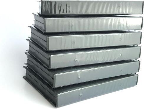 GGG0049 6 pack of clamshell cases for Sega Genesis Game Cartridges Protectors from Dust; Storage, (OEM games only will not hold third party games) (empty cover) in Kuwait