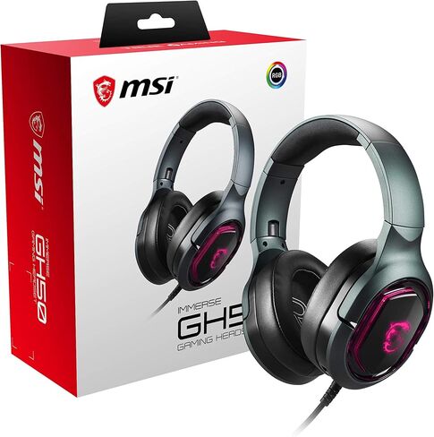 msi Gaming Headset with Microphone (DS501) Black in Kuwait