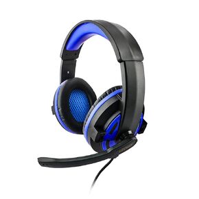 Nyko Np-2600 Wired Headset for PlayStation 4 - Lightweight Headphones w/Adjustable Microphone - Compatible w/ PS5, Xbox 1, Xbox X/S & Nintendo Switch - PS4 Gaming Accessories (Black and Blue)