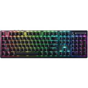 لوحة مفاتيح الألعاب اللاسلكية Razer DeathStalker V2 Pro: مفاتيح بصرية منخفضة المستوى - أحمر خطي - بطارية لاسلكية فائقة السرعة وبلوتوث 5.0-40 ساعة - أغطية مفاتيح مغلفة فائقة المتانة - Chroma RGB (متجددة) in Kuwait