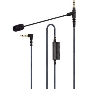 Cable Boom Microphone Compatible with HyperX Cloud Flight | 3.5mm Jack Headphone - Volume Control for Playstation PS4 or Xbox One Controller, PC, Tablet,Laptop,Smartphone - Boompro Gaming Mic (200CM) in Kuwait