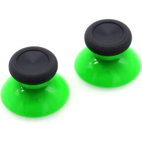 Deal4GO 2-Pack OEM Thumbsticks Concave Analog Replacement for Xbox one Controller Rubber Joystick Thumb Grips (Black) in Saudi Arabia