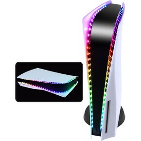 شريط اضاءة ليد لجهاز بلاي ستيشن 5، شريط اضاءة RGB لتزيين وحدة تحكم بلاي ستيشن 5 مع مصابيح ليد 5050 شرائط اضاءة مرنة لوحدة تحكم PS5 in Kuwait
