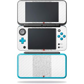 غلاف MightySkins من ألياف الكربون لجهاز Nintendo New 2DS XL - المشكال الوردي | لمسة نهائية واقية ومتينة من ألياف الكربون | سهل التطبيق والإزالة وتغيير الأنماط | صنع في الولايات المتحدة الأمريكية in Kuwait