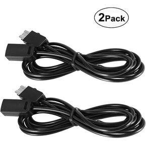 كابل تمديد وحدة التحكم Linpote 2 حزمة سلك طاقة تمديد 3M 10ft لجهاز تحكم Nintendo SNES Classic Edition (2017) وMini NES Classic Edition (2016) in Kuwait