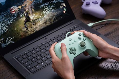 8Bitdo Ultimate C Wired Controller Gamepad for Windows PC, Android, Steam Deck & Raspberry Pi (Field Green) in Saudi Arabia