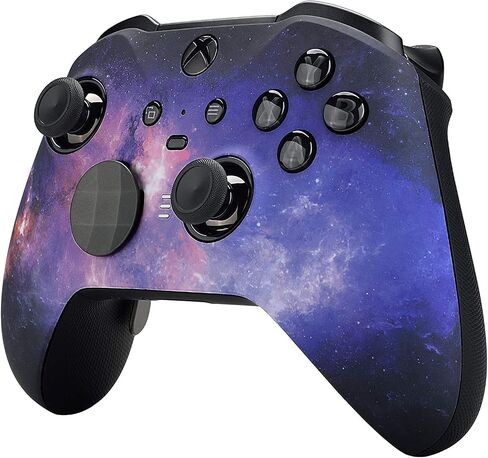 وحدة تحكم 7 Watts Elite Series 2 معدلة - Custom Pro Rapid Fire Mod - لألعاب Xbox One Series X S اللاسلكية والسلكية للكمبيوتر الشخصي - White Fire in Saudi Arabia