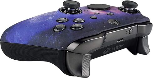 وحدة تحكم 7 Watts Elite Series 2 معدلة - Custom Pro Rapid Fire Mod - لألعاب Xbox One Series X S اللاسلكية والسلكية للكمبيوتر الشخصي - White Fire in Saudi Arabia