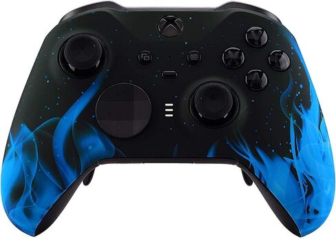 وحدة تحكم 7 Watts Elite Series 2 معدلة - Custom Pro Rapid Fire Mod - لألعاب Xbox One Series X S اللاسلكية والسلكية للكمبيوتر الشخصي - White Fire in Saudi Arabia