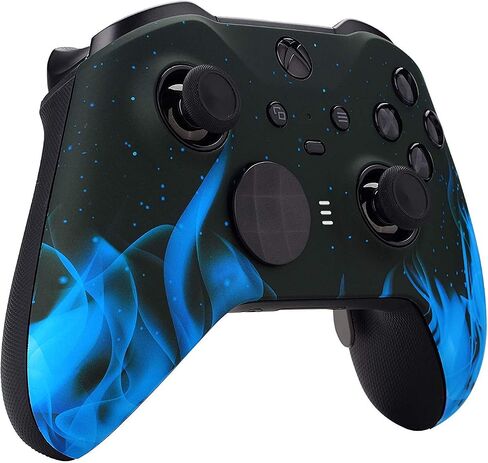 وحدة تحكم 7 Watts Elite Series 2 معدلة - Custom Pro Rapid Fire Mod - لألعاب Xbox One Series X S اللاسلكية والسلكية للكمبيوتر الشخصي - White Fire in Saudi Arabia