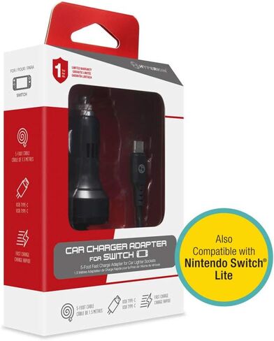 Hyperkin Car Charger Adapter for Nintendo Switch in Saudi Arabia