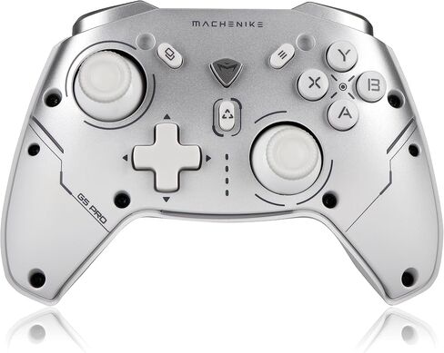 Machenike G5 Pro Tri-mode Switch Controller, USB/Bluetooth 5.0/2.4G, with Programmable Button, Joystick, Hall Trigger, Kailh Micro Switches, Switch Remote Gamepad for PC, NS, iOS, Android, TV box (Black) in Saudi Arabia