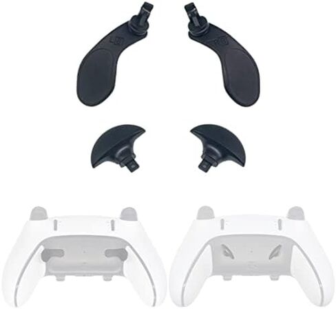 Metal Back Paddles for PS5 Edge Controller Replacement 4PCS Metal Back Paddles Buttons (Gold) in Saudi Arabia