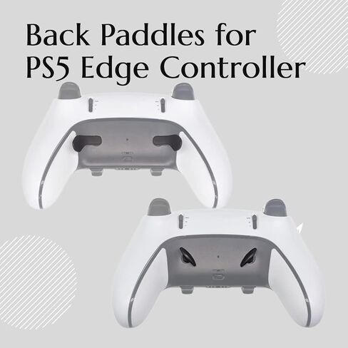 Metal Back Paddles for PS5 Edge Controller Replacement 4PCS Metal Back Paddles Buttons (Gold) in Saudi Arabia