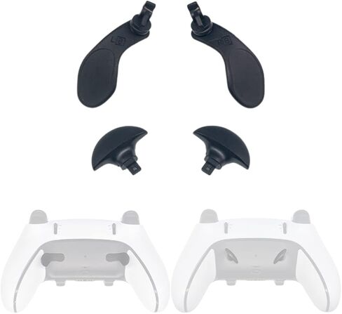 Metal Back Paddles for PS5 Edge Controller Replacement 4PCS Metal Back Paddles Buttons (Gold) in Saudi Arabia