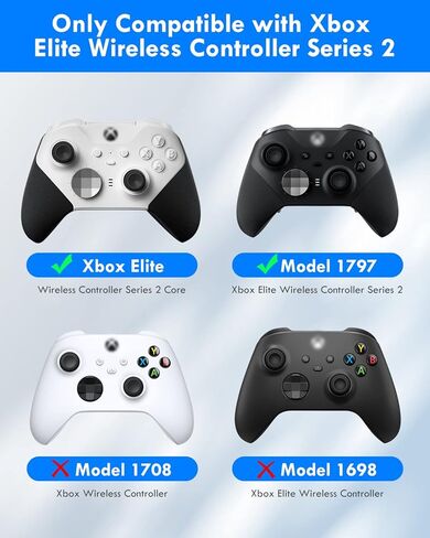 عصا ابهام معدنية بديلة لوحدة التحكم اللاسلكية Xbox Elite السلسلة 2/ السلسلة 2 كور (موديل 1797) in Kuwait