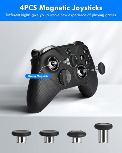 عصا ابهام معدنية بديلة لوحدة التحكم اللاسلكية Xbox Elite السلسلة 2/ السلسلة 2 كور (موديل 1797) in Kuwait