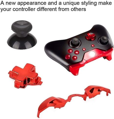مجموعة كاملة لإصلاح قطع الغيار ABXY Dpad Triggers Buttons Kits Controller Mod L1 R1 L2 R2 لـ XboxOne Elite XboxOne Elite (ذهبي) in Kuwait