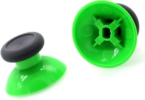 Deal4GO 2-Pack OEM Thumbsticks Concave Analog Replacement for Xbox one Controller Rubber Joystick Thumb Grips (Black) in Kuwait