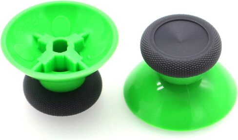Deal4GO 2-Pack OEM Thumbsticks Concave Analog Replacement for Xbox one Controller Rubber Joystick Thumb Grips (Black) in Kuwait