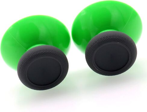 Deal4GO 2-Pack OEM Thumbsticks Concave Analog Replacement for Xbox one Controller Rubber Joystick Thumb Grips (Black) in Kuwait