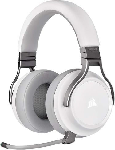 سماعة رأس كورسير فيرتوسو آر جي بي لاسلكية عالية الدقة للألعاب، أبيض، CA-9011186-NA (متجددة) in Kuwait